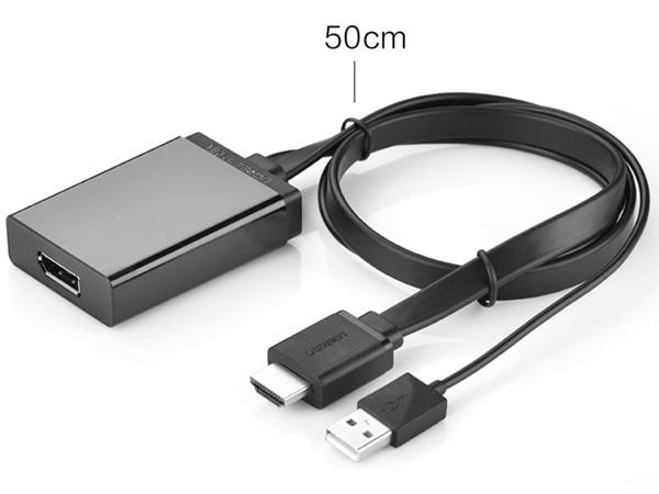 Bộ chuyển đổi HDMi + USB to Display Port Ugreen 40238